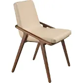 ANGEL CERDA SL Angel Cerdá Kuntsleder-Stuhl Taupe 4019