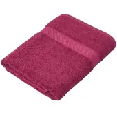 Homescapes DUSCHTUCH Essential bordeaux 70/130 cm