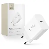 Tech-Protect Nc20W 1-Port Netzwerk-Ladegerät Pd20W Weiss