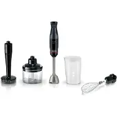 Bosch Serie 4 MSM4B623, Pürierstab, 0,6 l, Pulsfunktion, 1,4 m, 1000 W, Anthrazit, Transparent