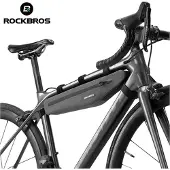 RockBros AS-052 grey waterproof bike frame bag