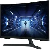 Samsung C32G53TQWR, 81,3 cm (32"), 2560 x 1440 Pixel, Quad HD, 1 ms, Schwarz