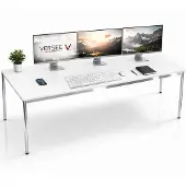 Versee Schreibtisch / Konferenztisch VST1 200x90 cm Weiß – höhenverstellbar, stabil