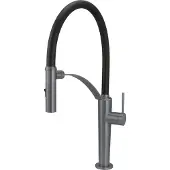 Deante Kitchen faucet with flexible spout - 2 types of spray