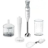 Bosch MSM66155, Pürierstab, 0,6 l, Pulsfunktion, 600 W, Grau, Weiß