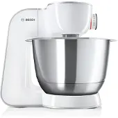 Bosch MUM58259 food processor Stainless steel, White