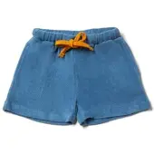 Little green radicals Frottee-Shorts in Blau | Gr.: 2-3 Jahre