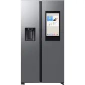 Samsung Series 9 RS90F66BET, Freistehend, Amerikanische Tür, Edelstahl, 2 Tür(en), 36/64, LCD