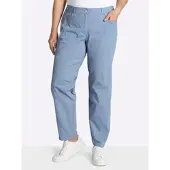 Sheego Hose lang in bleu | Gr.: 58