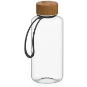 Elasto Trinkflasche "Natural" in schwarz- 1 l | Gr.: onesize