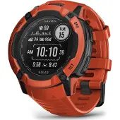 Garmin Instinct 2X SOLAR Sportuhr Rot