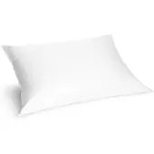 Yumeko Kissenbezug Baumwollsatin 50x70 Weiß - Eco, Bio & Fairtrade