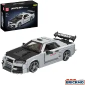 Mould King Skyline GTR R34 Auto Modellbaukasten 10113