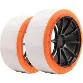 Bigbuy Auto Schneeketten Super White Textil Größe 62
