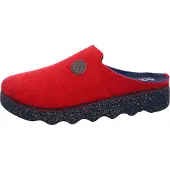 Rohde Damen Hausschuhe Pantoffeln Softfilz Foggia 6120, Größe:38 EU, Farbe:Rot