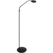 Steinhauer Exclusive – Stehlampe – Zenith2 – schwarz – Kunststoff und Metall – Designlampe – LED – 4395ZW