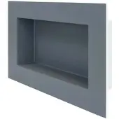 Protektor Wandnische Befliesbar 20cm x 40cm Polysterol Anthrazit