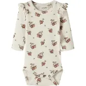 Lil´ Atelier Lil' Atelier Body l/ä - NbfGayo - Turtledove/Apple - - 74 - Body L/Ä