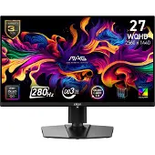 MSI MAG 271QP QD-OLED X28, 67,3 cm (26.5"), 2560 x 1440 Pixel, Wide Quad HD, QD-OLED, 0,03 ms, Schwarz