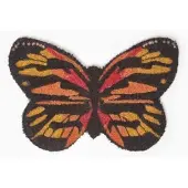 Homescapes FUSSMATTE Schmetterling, Kokos 40/60 cm
