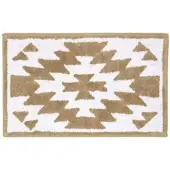 Homescapes BADEMATTE 50/80 cm Ethno-Muster, Baumwolle
