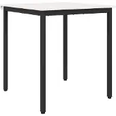 vidaXL Esstisch Weiß 70 x 70 x 75 cm Massives Kiefernholz
