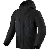 REV'IT! Revit Entropy H2O wasserdichte Motorrad Textiljacke, schwarz, M