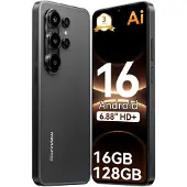 Blackview Wave 10C smartphone Ohne Vertrag, Android 16, 6.88", 120Hz, 1080p, Dual SIM, Face ID, 5000 mAh, Gemini AI, DokeOS 5.0, 1080p, 4G