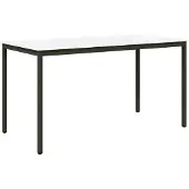 vidaXL Bartisch Weiß 200 x 100 x 105 cm Massives Kiefernholz