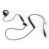 Motorola PMLN8078A Headset mit PTT-Mikrofon 2,5 mm Twist-and-Lock-Klinke für CLPe CLP446e Funkgeräte