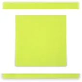 Hypafol Tafel-Servietten, kiwi, 3-lagig, 33 x 33 cm, Inhalt 250 Stück