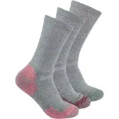 Carhartt Midweight Cotton Blend Crew Damen Socken - 3er Pack