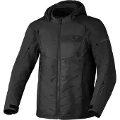 Macna Cocoon 2.0 wasserdichte Motorrad Textiljacke, schwarz, M