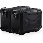 SW-Motech TRAX ADV Alukoffer-System 45/37, DESERT X SCHWARZ Aluminium gelb