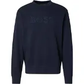 BOSS Relaxed-Fit Sweatshirt aus Baumwoll-Terry mit Logo-Stickerei Grösse S