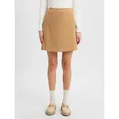 Marie Lund Minirock in camel - 0002 | Gr.: 34
