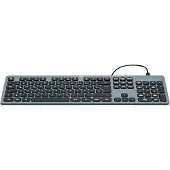 Hama USB-Tastatur CK-400, kabelgebunden, Schwarz, QWERTZ