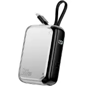 4smarts Pocket, 10000 mAh, Lithium-Ion (Li-Ion), 30 W, Silber