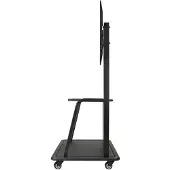 TooQ FS20100M-B, 150 kg, 94 cm (37"), 2,54 m (100"), 800 x 600 mm, Höhenverstellung, Schwarz