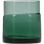 Salt & pepper Wasserglas Mono Transparent / Green 315 ml (2er Set)