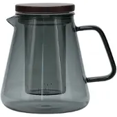 Salt & pepper Teekanne Luma Grey / Brown / Transparent 930 ml