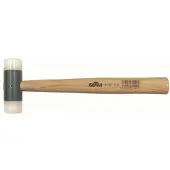 ATM Nylon-Keule mit robustem Holzgriff, 100 mm Breite, 34 mm Durchmesser