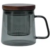 Salt & pepper Tasse Luma Grey / Brown 370 ml