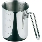 Metro Professional Messbecher Ø 10 cm, H: 14 cm, 1 Liter, Edelstahl