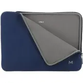 Mobilis Skin Sleeve 12.5-14"-Navy Blue and Grey