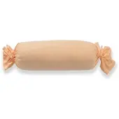 Doris Meyer Uni Interlock Jersey Bettwäsche Kissenbezug einzeln 15x40 cm | apricot - orange