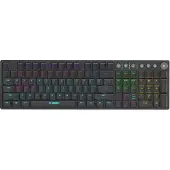 IBox AURORA K-6, Kabellos, RF Wireless + Bluetooth, Mechanischer Switch, QWERTY, RGB-LED, Schwarz