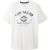 Tom Tailor T-Shirt "T-Shirt Logo Tee 1er Pack", Herren, Gr. 3XL, weiß, Obermaterial: 100% Baumwolle CO., Shirts T-Shirt