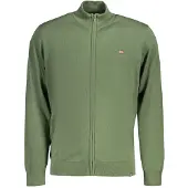 NORWAY 1963 Norwegen 1963 Verde Baumwoll Herren Cardigan
