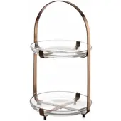 Leonardo Etagere Cucina Kupfer 2-Stöckig
